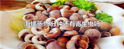 海螺蒸15分钟还有寄生虫吗