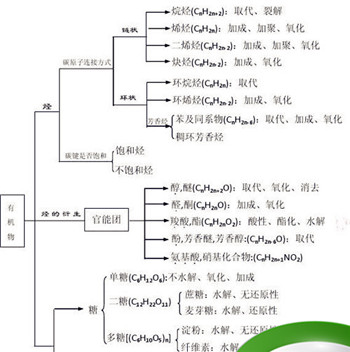 一氧化碳等无机物和有机物之间有什么联系与区别