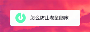 住在宿舍下铺老鼠会爬上来吗